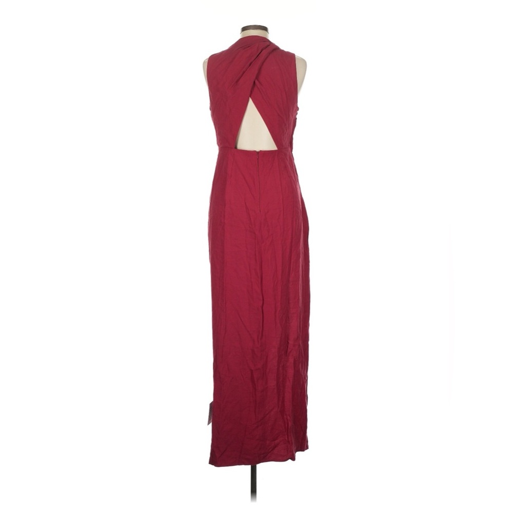 ASOS One Shoulder Red Dress - Picture 5 of 6